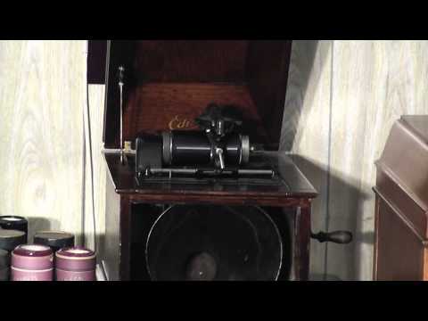 Edison blue amberol cylinder 5127 - The Wreck of the 1256 by Vernon Dalhart