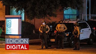 A pesar de haber recibido un disparo, una oficial baleada en California logró salvar a su compañero