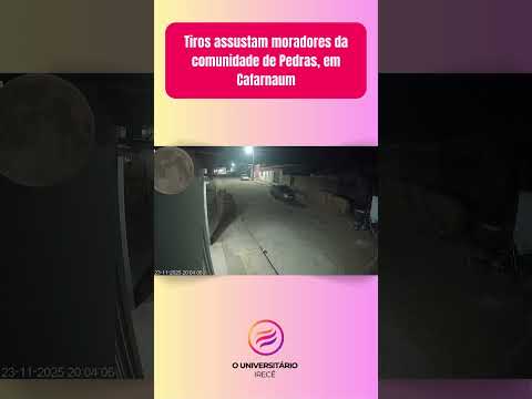 Tiros assustam moradores da comunidade de Pedras em Cafarnaum, Bahia.