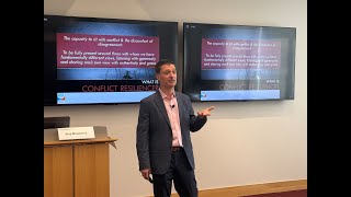 Building Conflict Resilience -Tools for the Discomfort of Disagreement in Polarizing Times