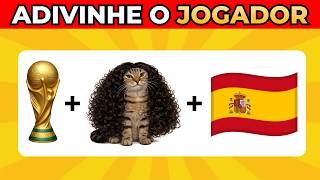 Adivinhe os Jogadores pelos Emojis ⚽ | Desafio dos Emojis | Yamal, Cr7, Neymar, Messi | Detona Quiz