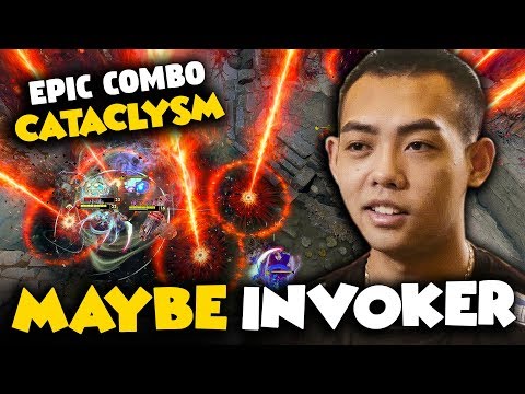 EPIC INSANE CATACLYSM COMBO - PERFECT Invoker By LGD Maybe - 26 KILLS EPIC GAMEPLAY