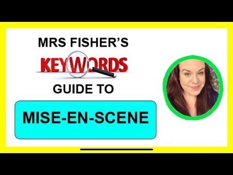 Media Studies - Mise-En-Scene - Key Words