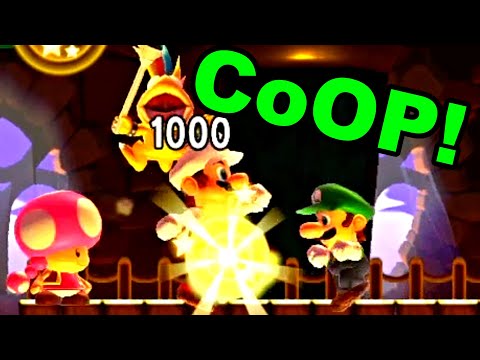 Super Mario Maker 2 Multiplayer Co-OP with Randoms O_o #2