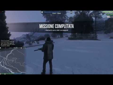 GTA 5 on line furto in Gioielleria Vangelico e Rapina in Banca a modo mio.