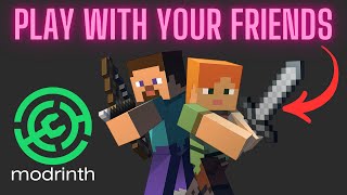 HOW TO PLAY A CUSTOM MODRINTH MODPACK WITH YOUR FRIENDS IN 25 SEC [ESS