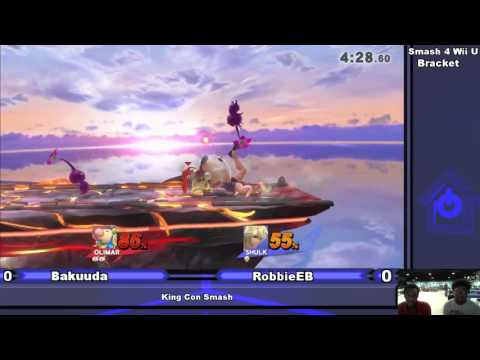 King Con - Bakuuda (Olimar) vs. RobbieEB (Shulk)