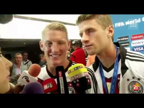 Thomas Müller - WELTMEISTER samma, den Pott hamma ...ᴴᴰ