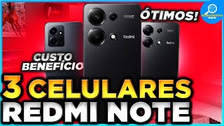 Qual o Melhor Celular da Linha Redmi Note? Conheça os 3 Melhores Xiaomi Redmi Note!