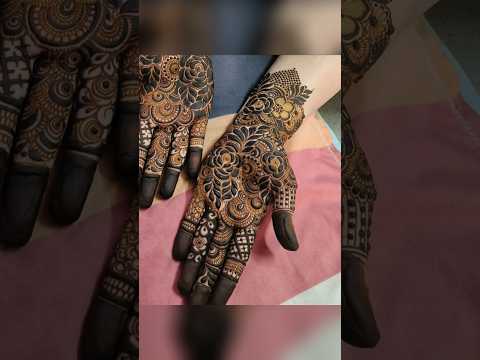 dubai mehndi patterns ✨ full hand mehndi designs 💫 new trending mehndi designs ♥️