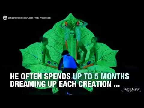 Nature-Inspired Body Paint