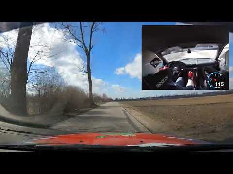 KJS "V Rajd Czarnocin" Ł.Barszcz/T.Kister OS Czarnocin BMW E36 318Ti