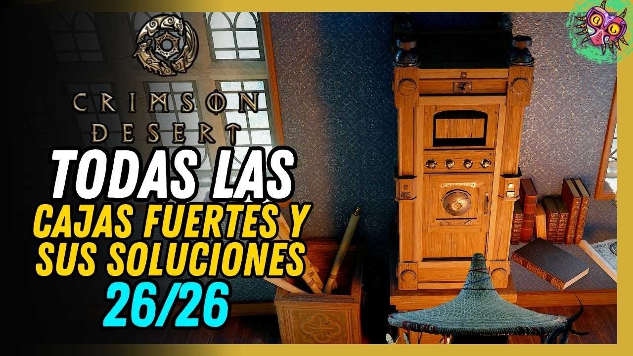 Todas Las Cajas Fuertes 100% | Crimson Desert (Ubicaciones Y Soluciones) Todas Las Cajas Fuertes 100% | Crimson Desert (Ubicaciones Y Soluciones)