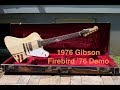 1976 Gibson Firebird '76 Bicentennial Demo