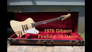 Video thumbnail for 1976 Gibson Firebird '76 Bicentennial Demo by mrfett