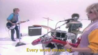 LET'S ACTIVE - EVERY WORDS MEAN NO (Lyrics) JEFF STEPHEN