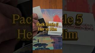 Pack Battle 5 Her vs Him #pokemon #packbattle #pokemontcg #pokemoncommunity