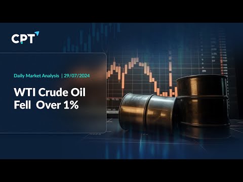 WTI Crude Oil Fell Over 1%