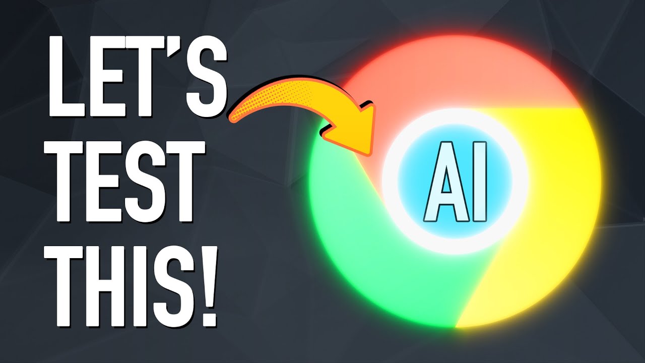 Using Chrome's new AI features (one take, no cuts)