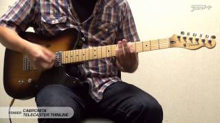 Video thumbnail for 【デジマートNew Gear Showcase】Fender / Cabronita Telecaster Thinline by digimartnet