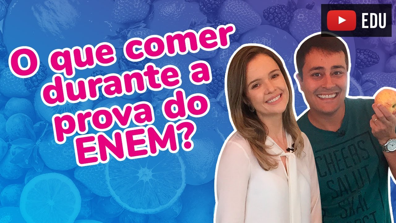 O que comer durante a prova do ENEM? | ft. Cris Tozzo
