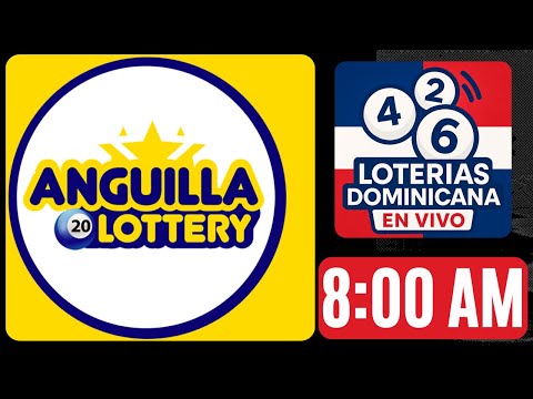 En vivo Anguilla de la 8 AM  1 de marzo del 2026 Lotería en Vivo #loteriadominicanas