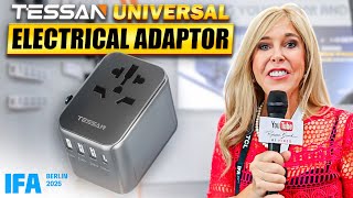 IFA Berlin 2025 |TESSAN Travel Adapters Review and Electronics Booth with Power Chargers