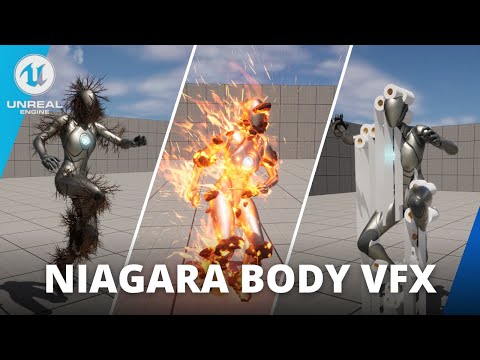 Make these Awesome Niagara Body VFXs with this FREE Asset for Unreal Engine 5!