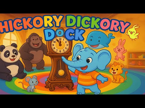 Compilation Hickory Dickory Dock #littlebabycat #compilation #hickory #kidssong #nurseryrhymes #baby