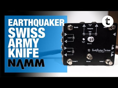 NAMM 2019 | New Earthquaker Devices Swiss Things | Thomann