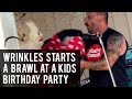 WRINKLES THE CLOWN STARTS A BRAWL AT KIDS PARTY