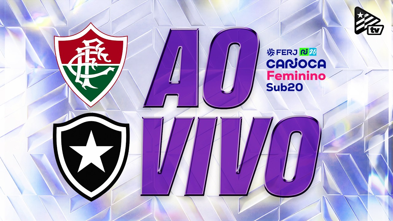 AO VIVO | Botafogo enfrenta Fluminense no primeiro jogo da final do Carioca Feminino Sub-20 2026