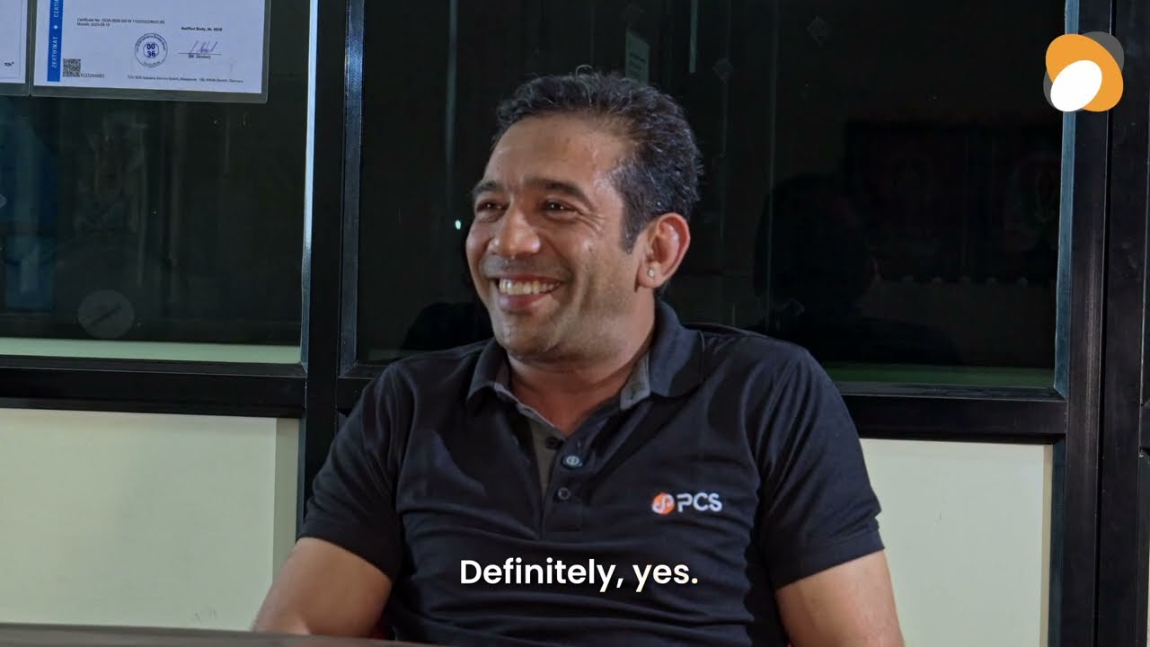 Senthil Kumar of PC Sons Castings Pvt Ltd talking about ICAST ERP, video thumbnail