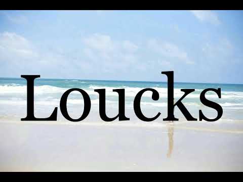 How To Pronounce Loucks🌈🌈🌈🌈🌈🌈Pronunciation Of Loucks