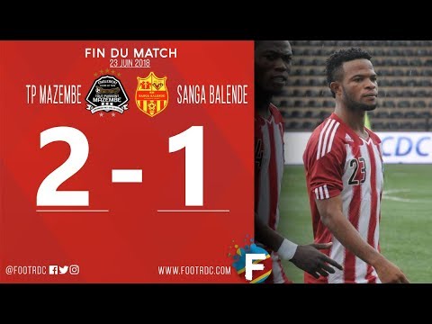 LINAFOOT – TP Mazembe vs Sanga Balende (2-1) : Tous les buts 23/06/2018