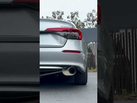 REMARK 2022+ Honda Civic Sport Sedan (FE2) Sports Touring Spec Catback Exhaust - Burnt Steel Tip