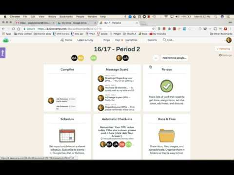 Basecamp - Setting Notifications