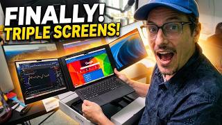 Triple Portable Monitor for Laptops – Game Changer for Productivity? RIZPAK