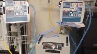 2 AHP300 Ventilators running off of 1 Aridyne