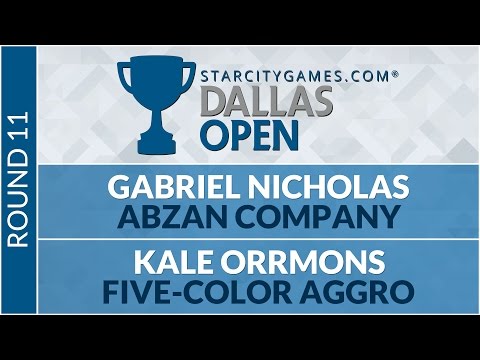 SCGDFW - Round 11 - Kale Orrmons vs Gabriel Nicholas (Modern)