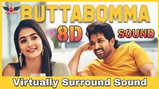 ButtaBomma | 8D Audio Song | Ala Vaikunthapurramuloo | Allu Arjun | Telugu 8D Songs