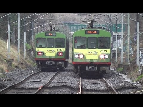 8100 Class Dart Train number 8129 - Harmonstown Station, Dublin
