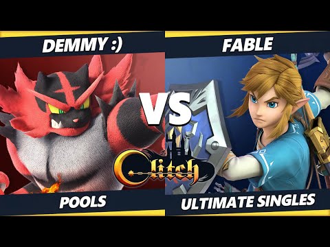 Glitch Konami Code - Demmy :) (Incineroar) Vs. Fable (Link) SSBU Ultimate Tournament