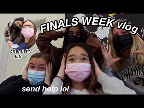 FINALS WEEK VLOG *half way into sophomore year* | Nicole Laeno