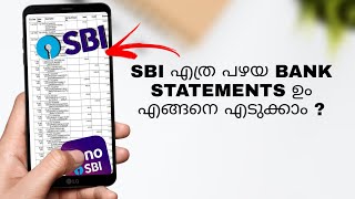 How To Download & Get Sbi Bank Statement Pdf Online With Sbi Yono Lite More Than 1 Year | Malayalam