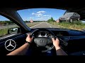 2011 MERCEDES E220 CDI W212 ASMR POV TEST DRIVE