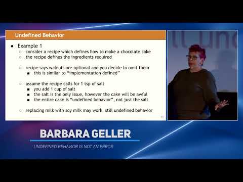 Undefined Behavior is Not an Error - Barbara Geller, Ansel Sermersheim - code::dive 2019