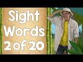 Sight Words | Ready to Read Sight Words | List 2 | Jack Hartmann