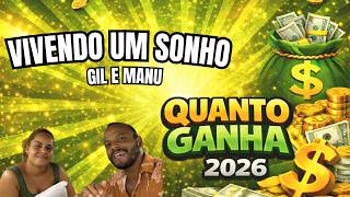 Quanto Ganha o Canal GIL E MANU VIVENDO UM SONHO no Youtube 2026