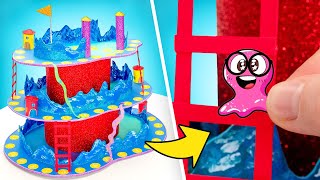 Download lagu Tingkatkan Level Permainanmu! Ular Tangga 3D DIY 🎲🐍 dari Kardus mp3